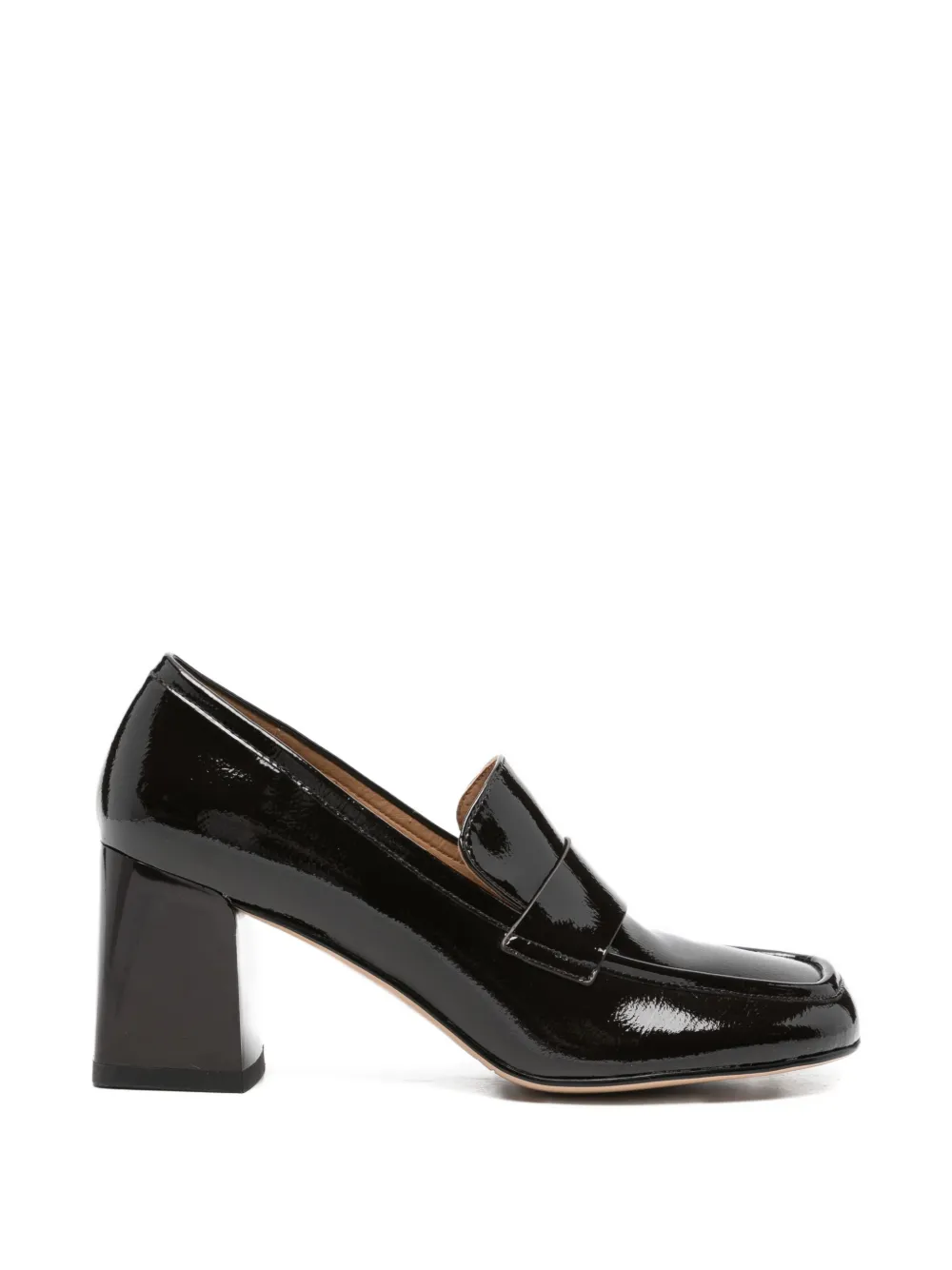 LINDA BAUMANN Pumps met vierkante neus Bruin