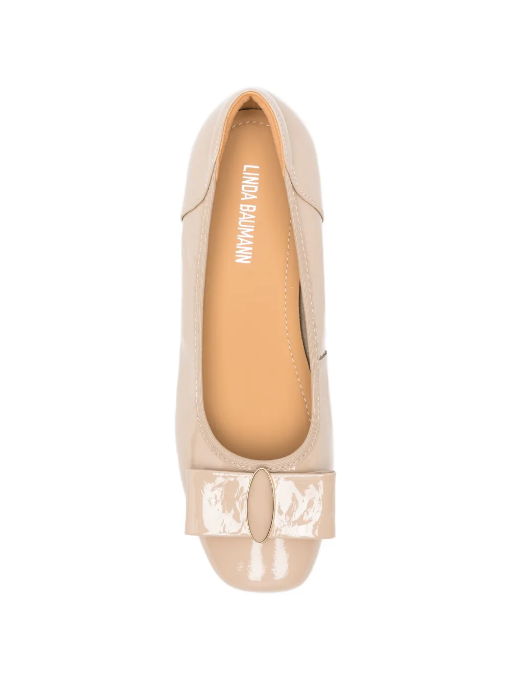 LINDA BAUMANN bow-detail pumps Beige