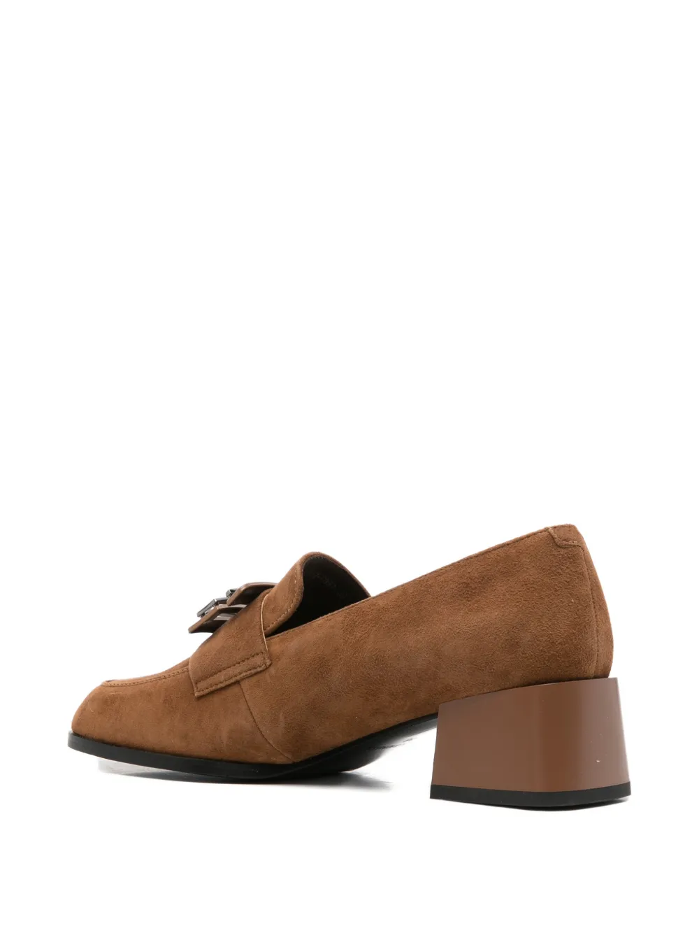 LINDA BAUMANN suede pumps Bruin