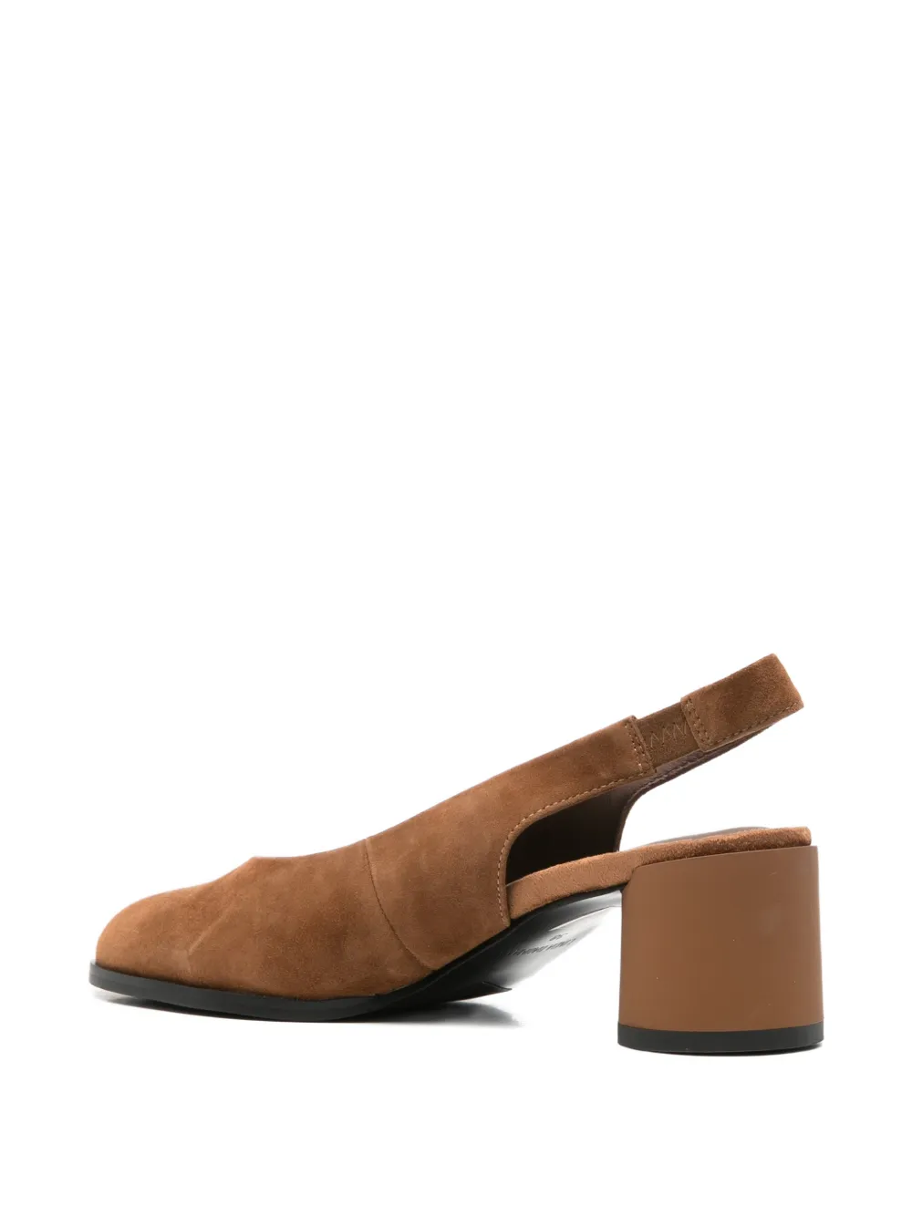 LINDA BAUMANN slingback block-heel pumps Bruin