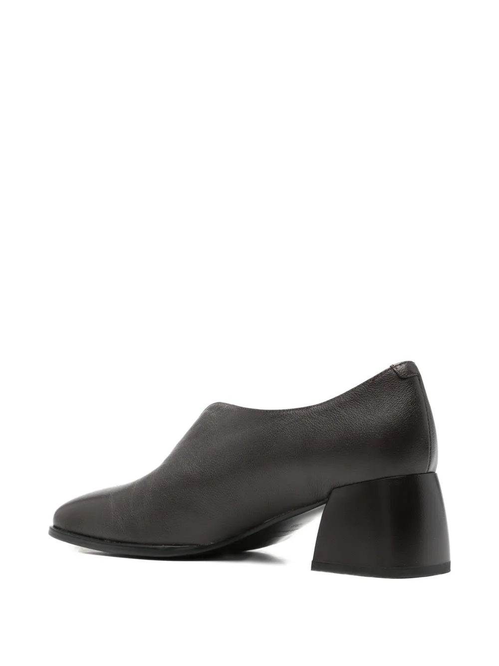 LINDA BAUMANN square-toe block-heel pumps Bruin