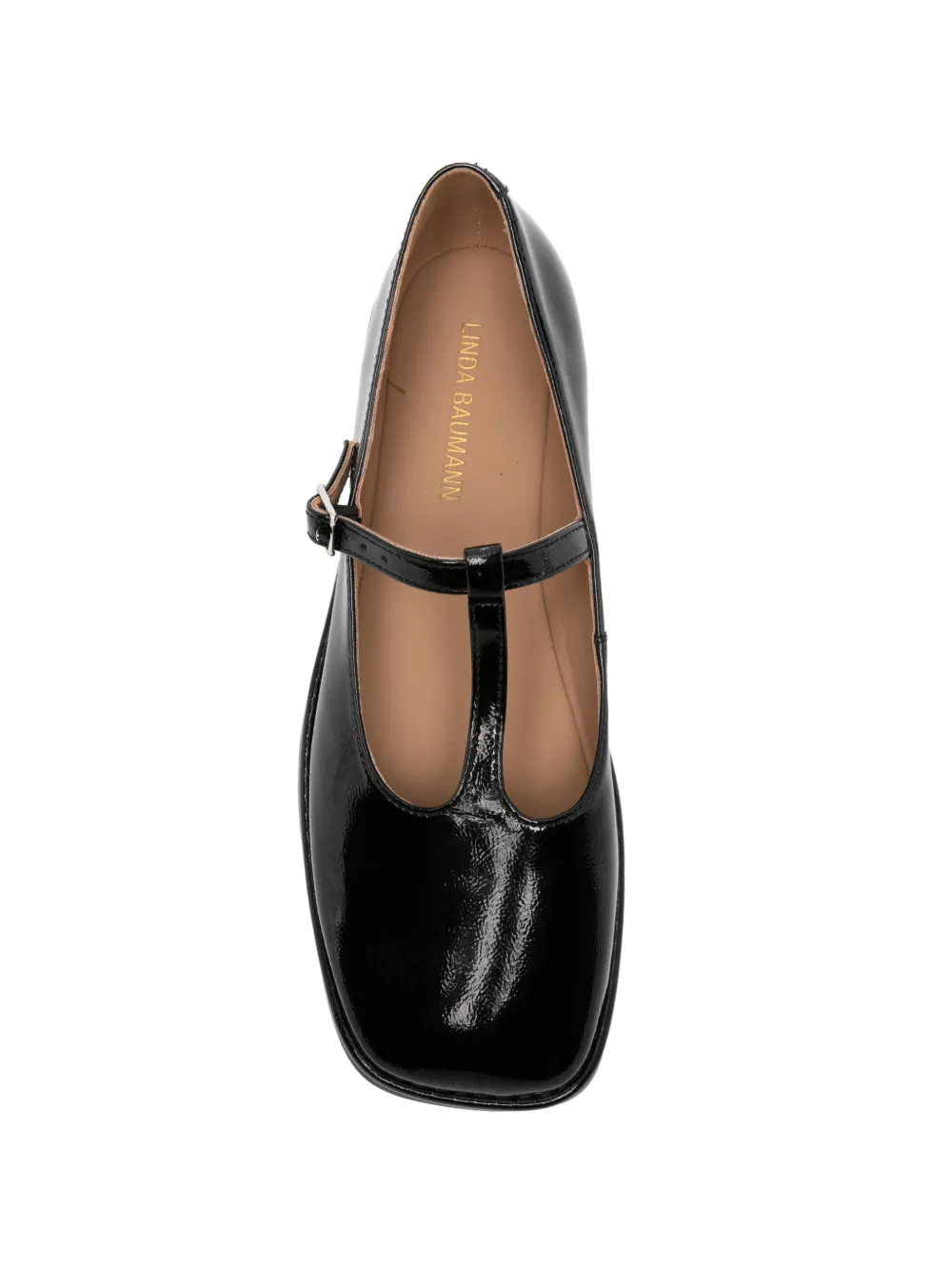 LINDA BAUMANN Pumps met T-bandje Zwart
