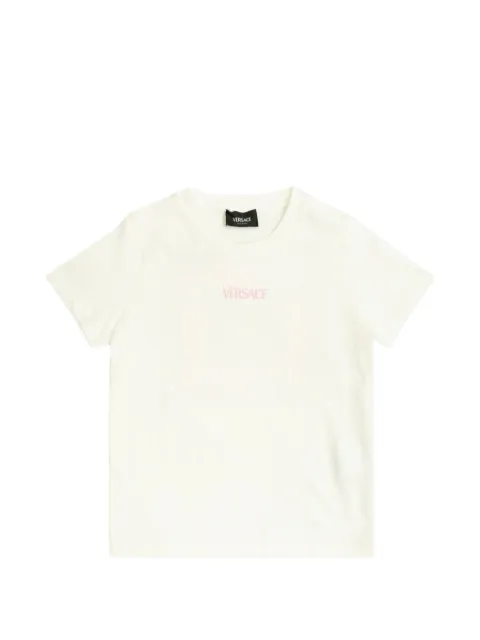 Versace Kids Barocco-print logo T-shirt