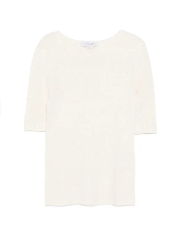 Gabriela Hearst Valentia T-shirt in Neutrals