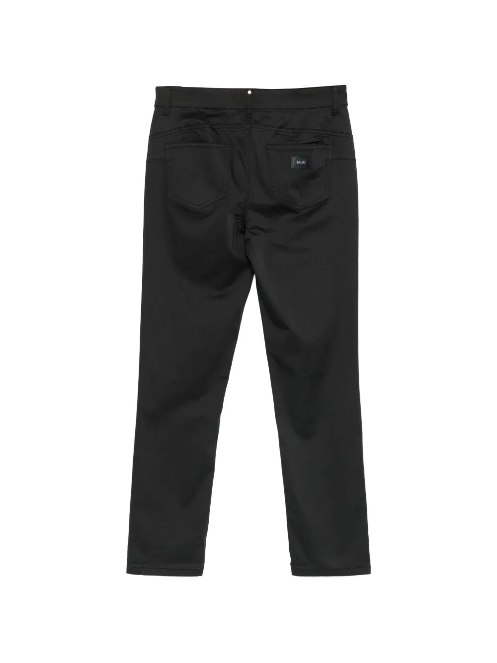 LIU JO Broek met logopatch Zwart