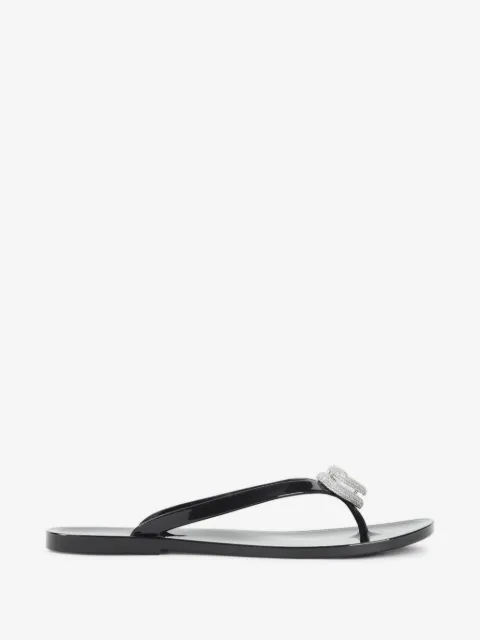 MACH & MACH crystal-embellished sandals