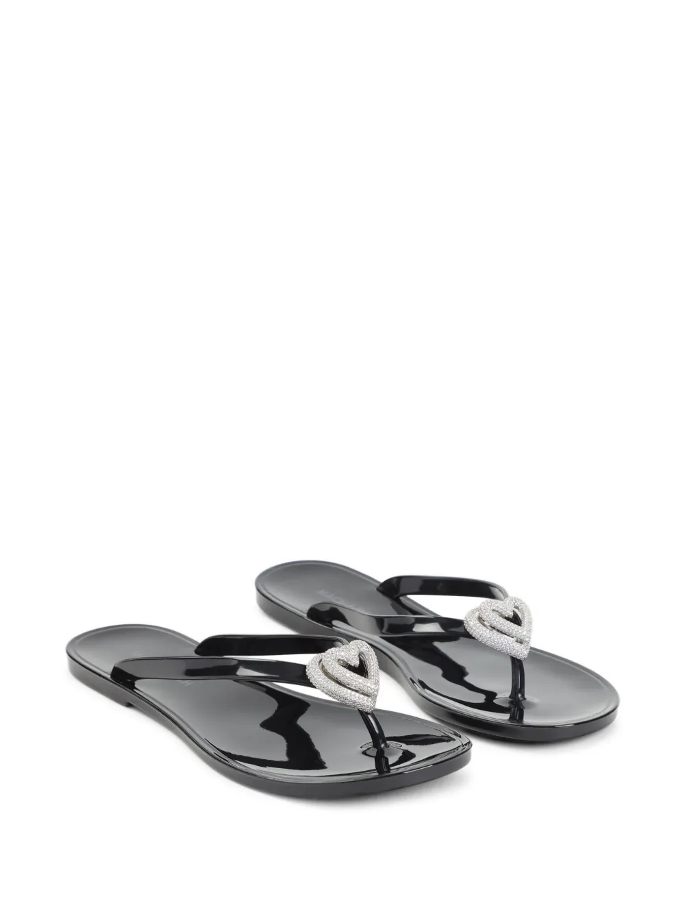 MACH & MACH crystal-embellished sandals Zwart