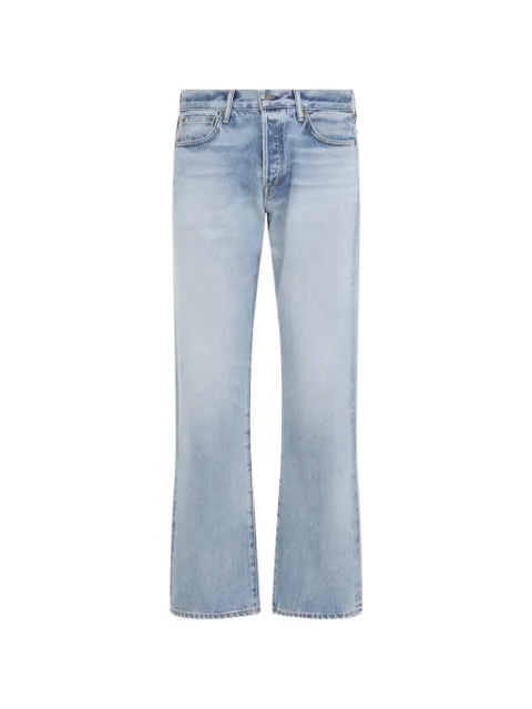 TOM FORD logo-patch jeans