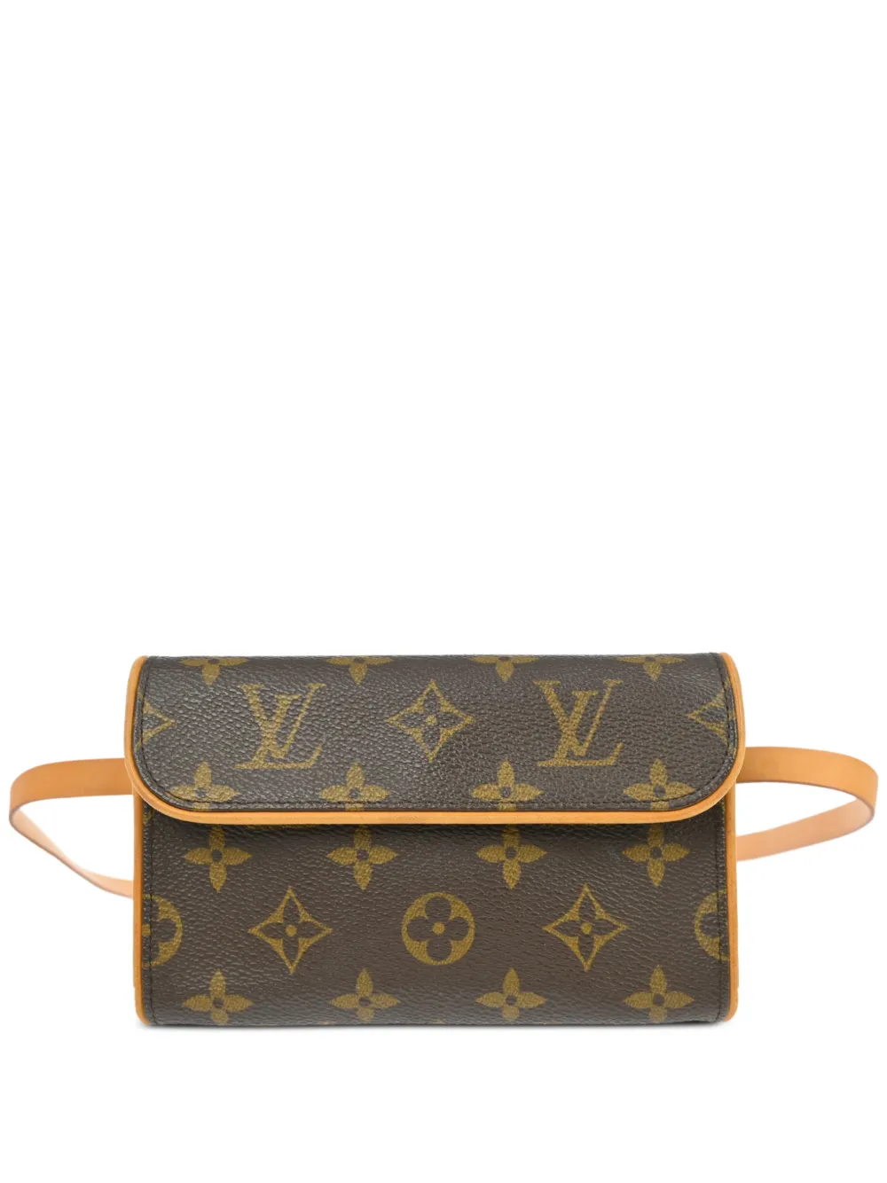 Louis Vuitton Pre-Owned 2001 Monogram Pochette Florentine belt bag - Marrone