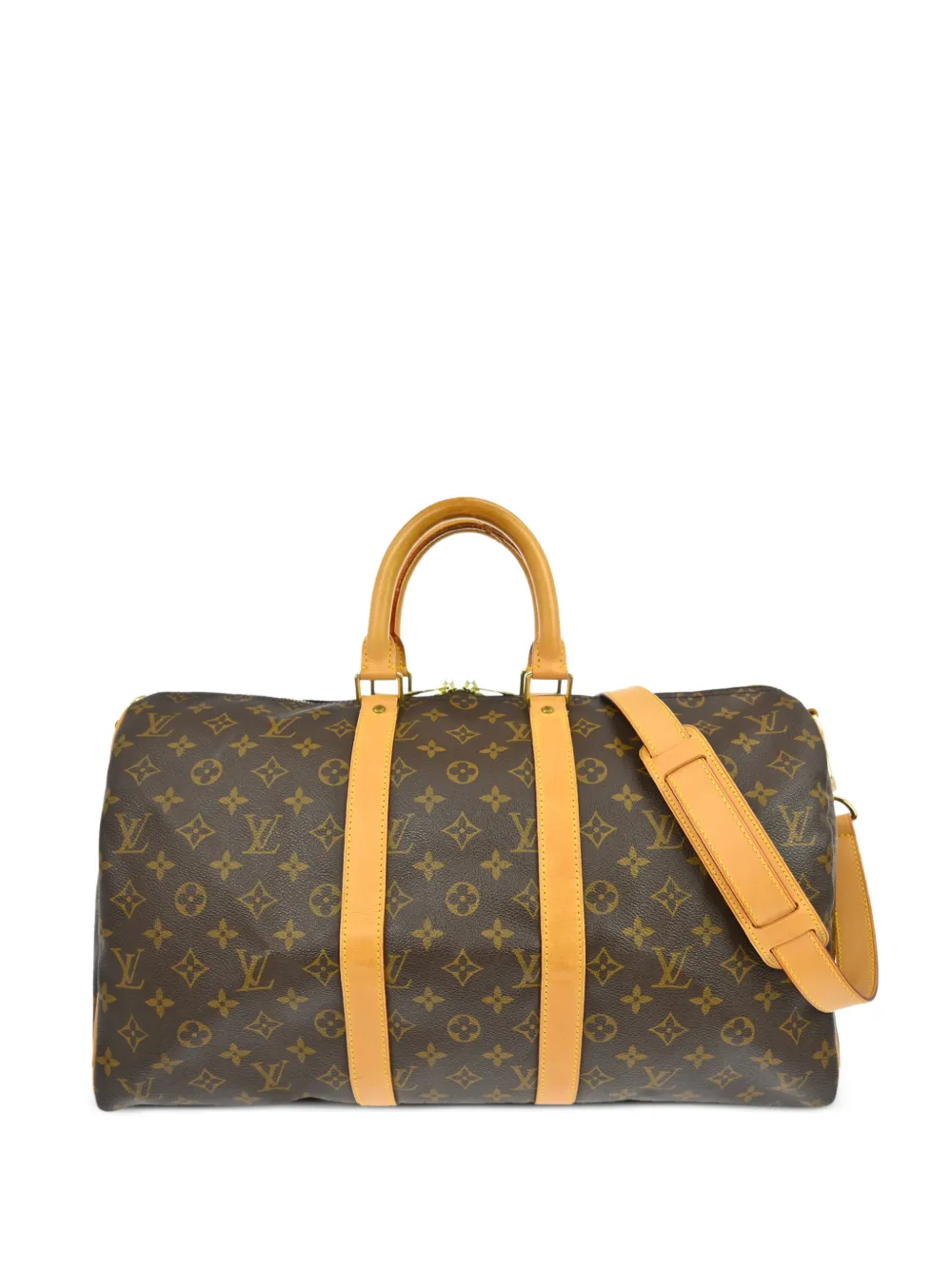 Louis Vuitton Pre-Owned 2000 45 Monogram Keepall Bandoulière handbag - Marrone