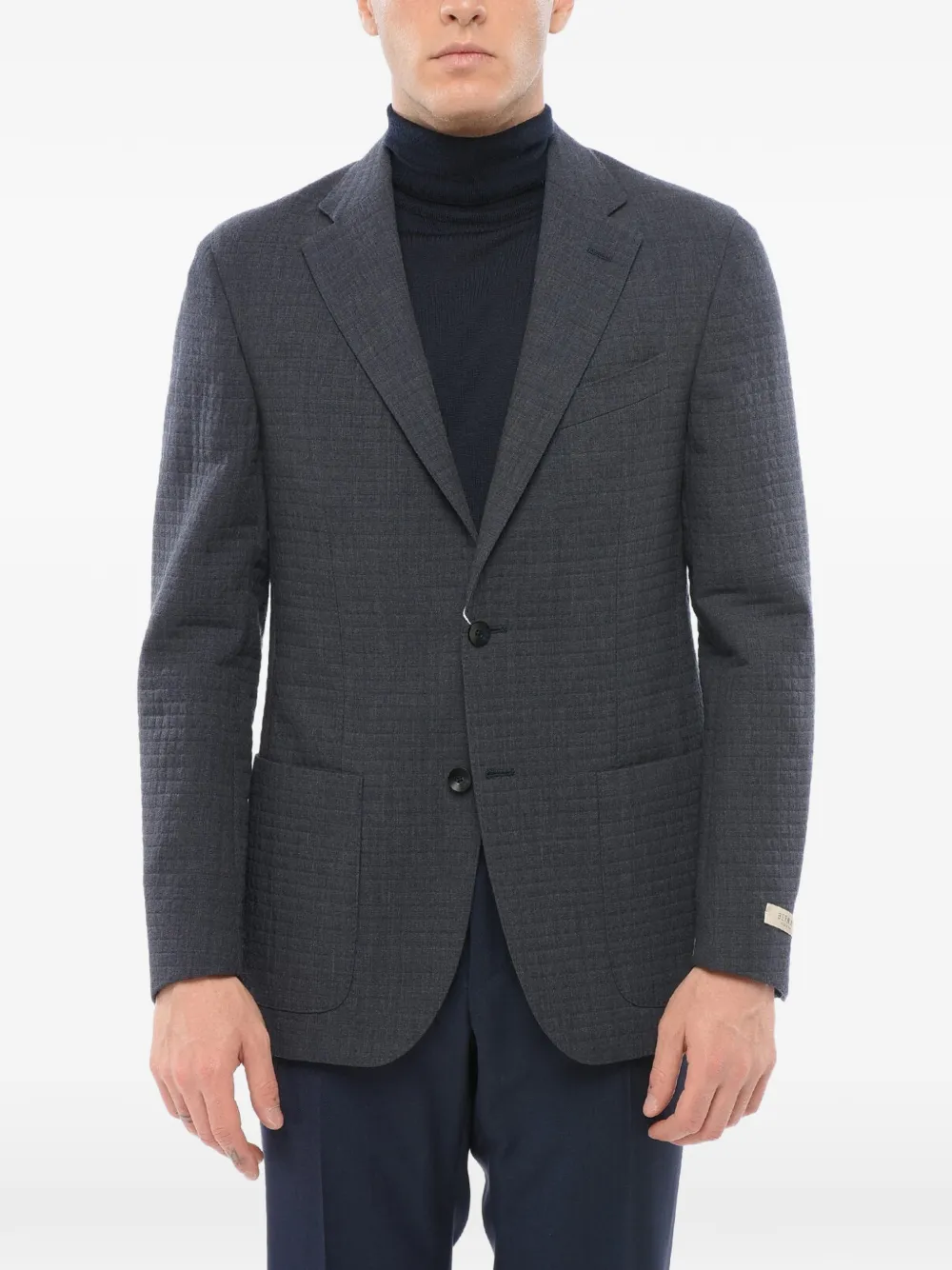 BEYMEN Club quilted wool blazer - Grau