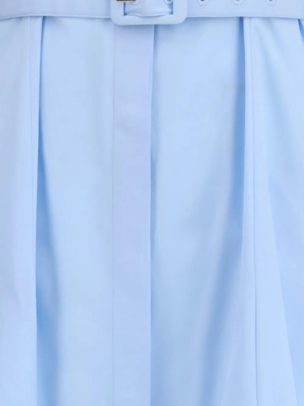 Gabriela Hearst Carmina jurk met flared mouwen Blauw