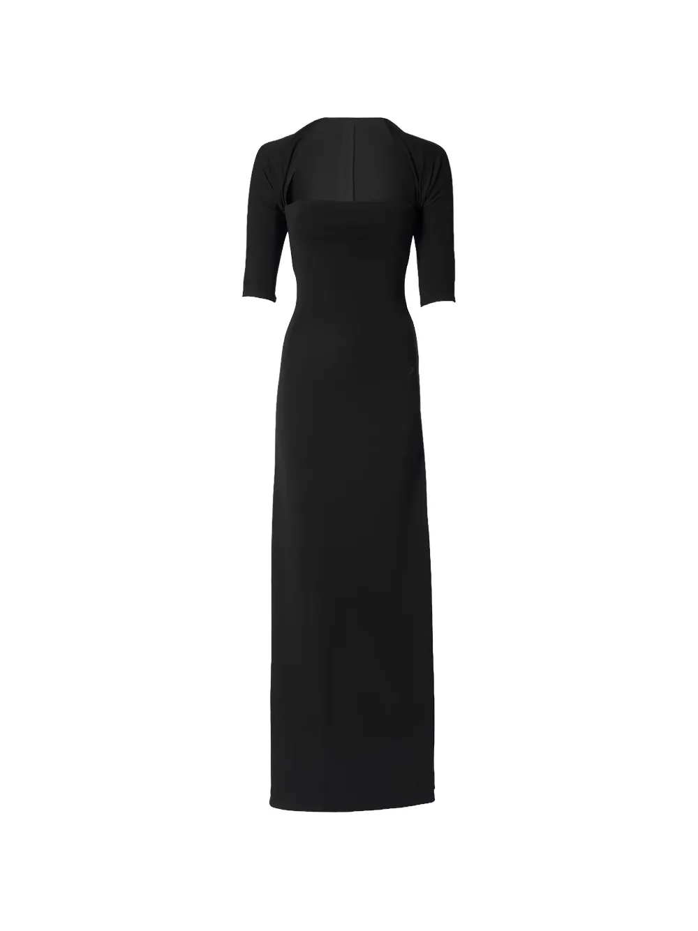 Jacquemus The Bolero maxi-jurk Zwart