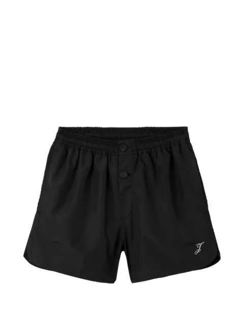 Jacquemus The Puntini logo-embroidered swim shorts