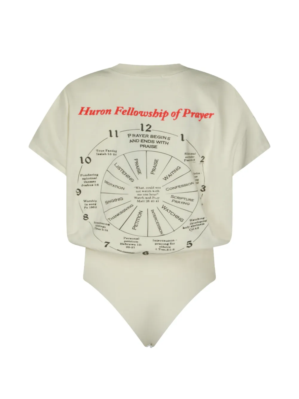 Willy Chavarria Romper met grafische print Beige