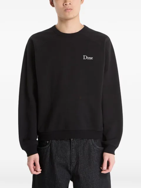 dime logo-embroidered sweatshirt