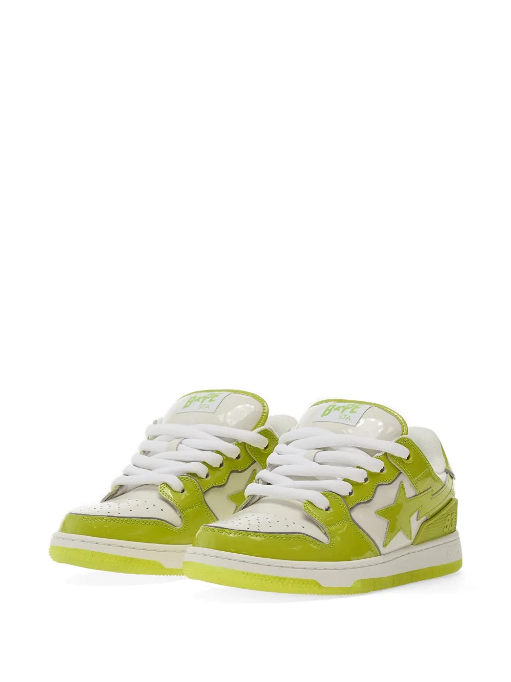 A BATHING APE Sk8 Sta Bold 1 sneakers Groen