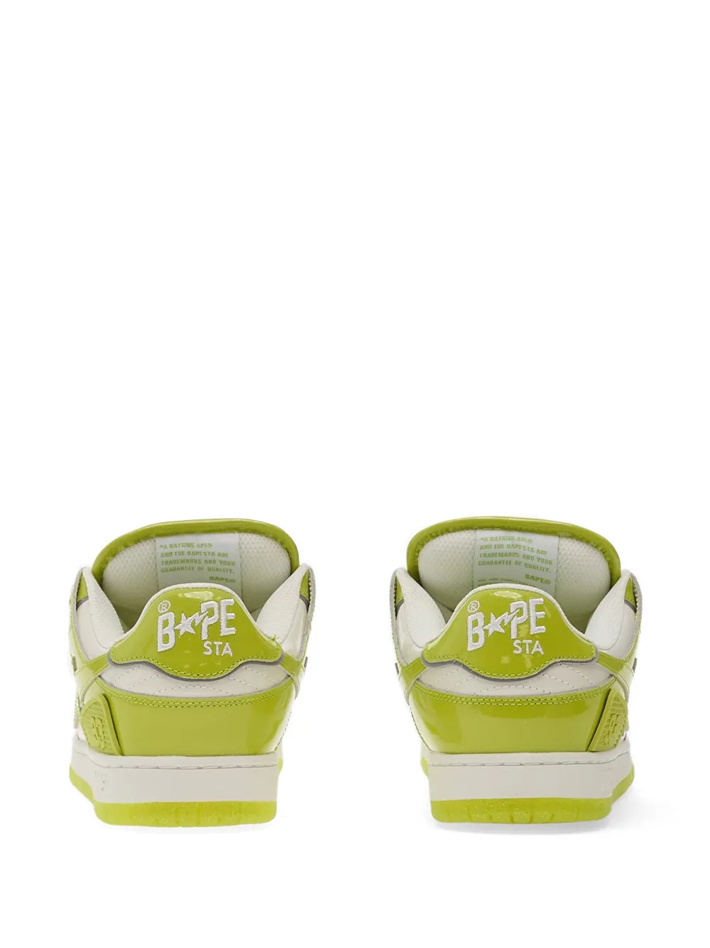 A BATHING APE Sk8 Sta Bold 1 sneakers Groen