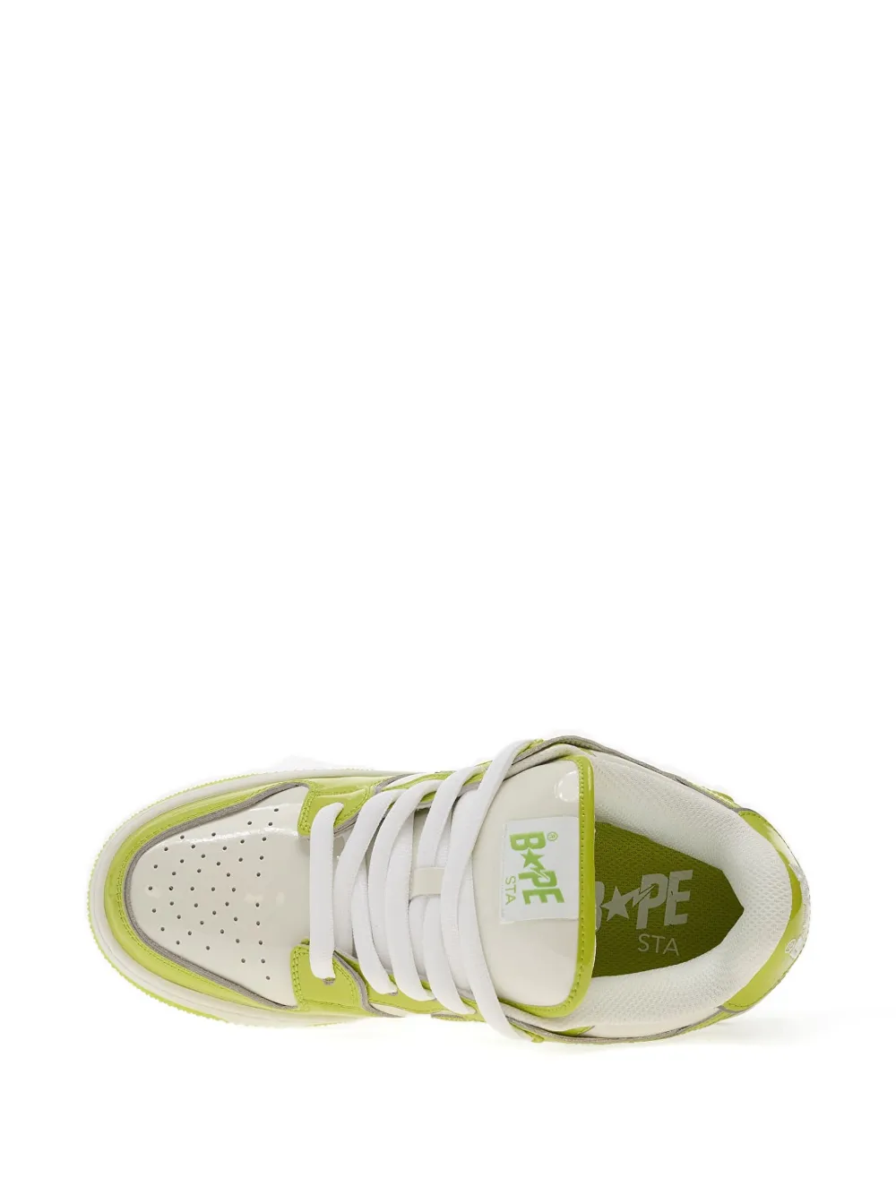 A BATHING APE Sk8 Sta Bold 1 sneakers Groen