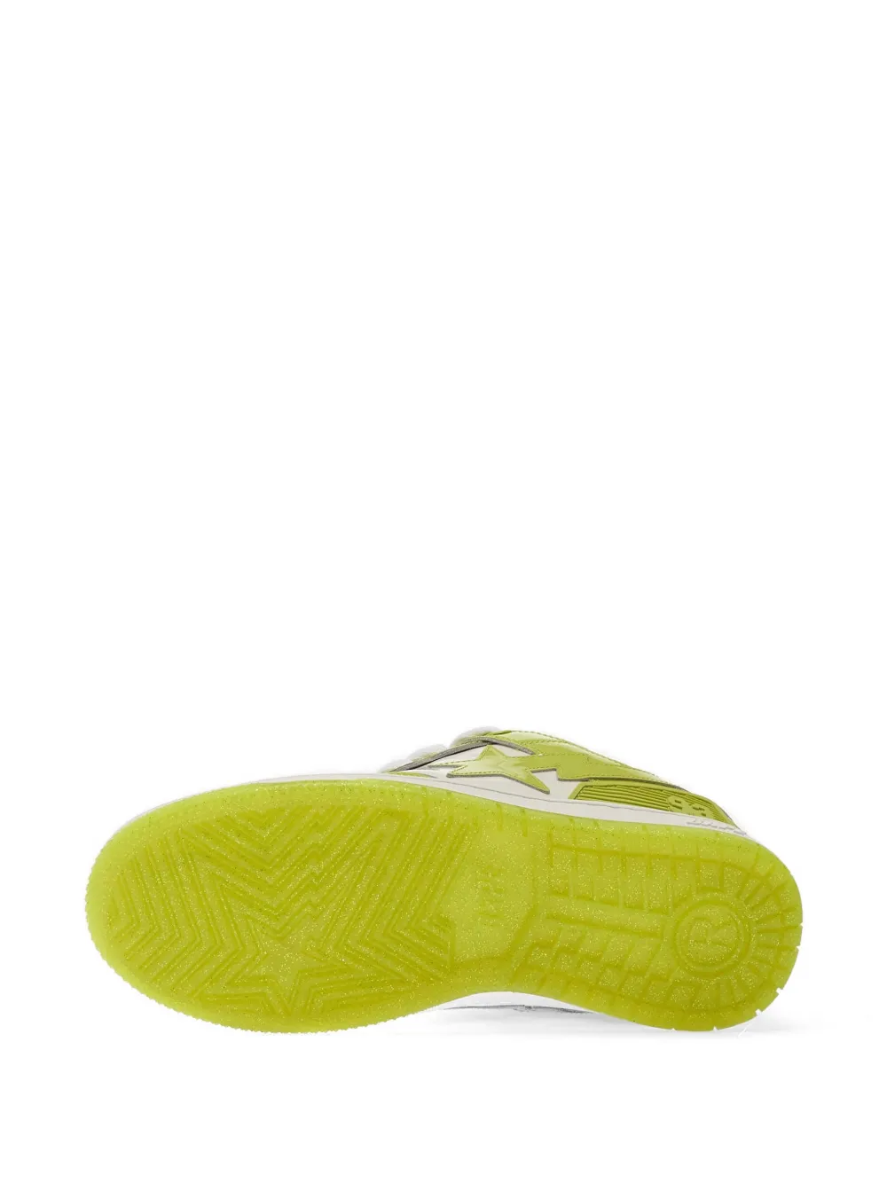 A BATHING APE Sk8 Sta Bold 1 sneakers Groen