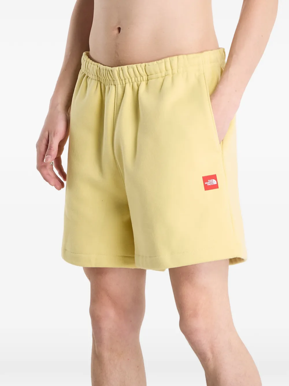 The North Face Redbox shorts met logopatch Geel