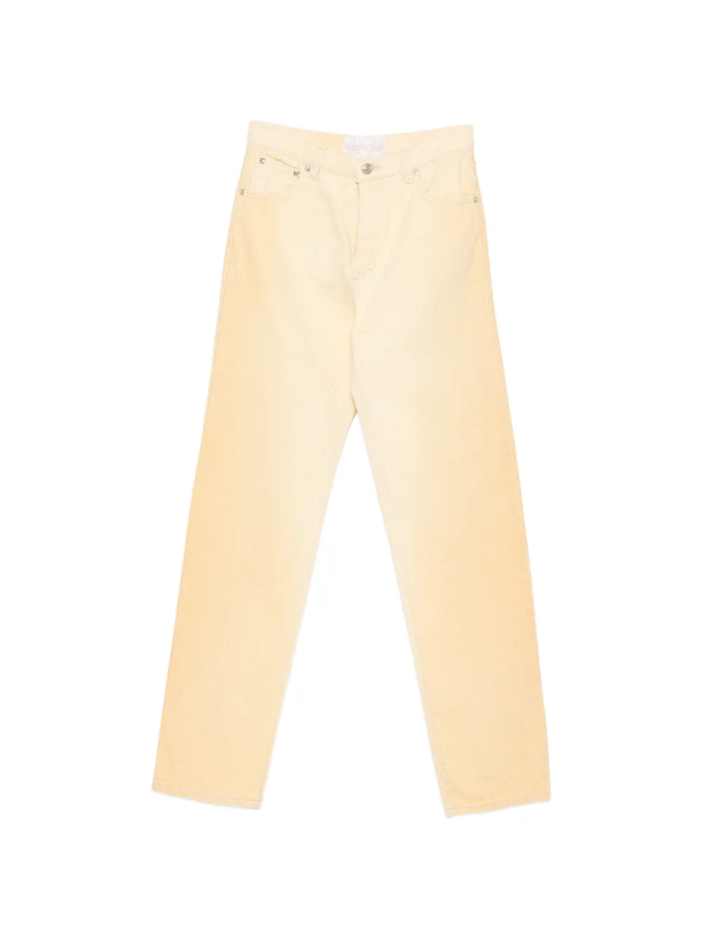 Roberto Cavalli Vintage 2000s straight-leg trousers - Giallo