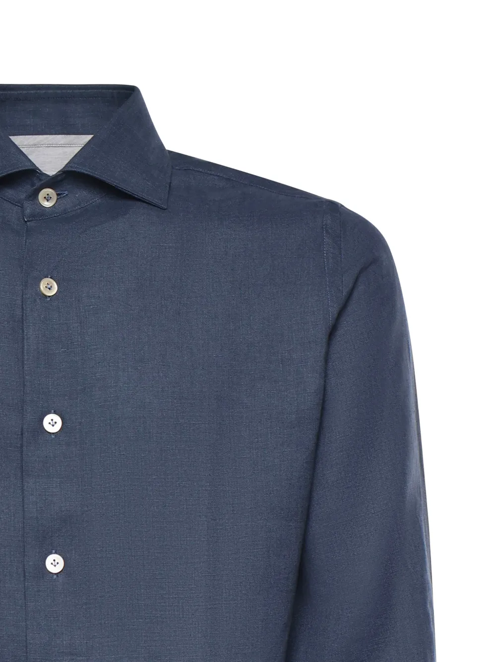  Eleventy Camisa De Lino - Azul 