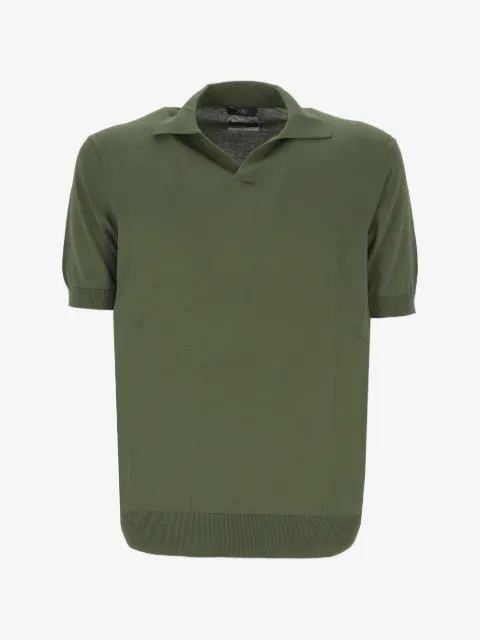 Hosio short-sleeved collared T-shirt