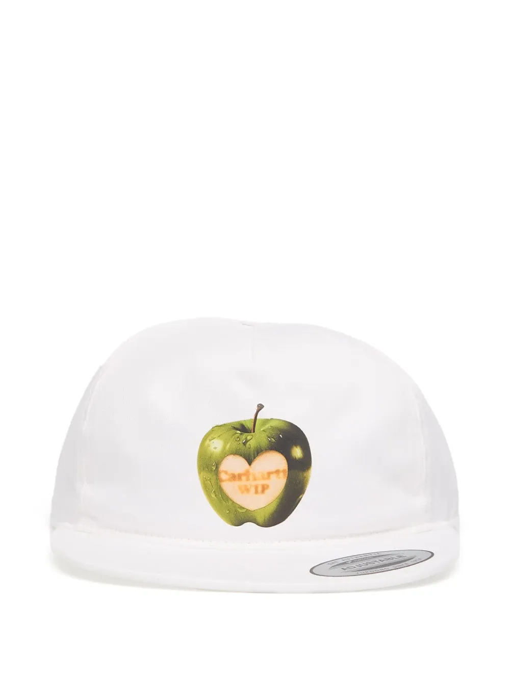 Carhartt WIP Spoiled apple-print cap - Bianco