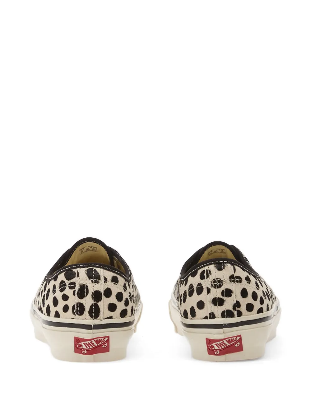Vans Authentic sneakers met luipaardprint Wit