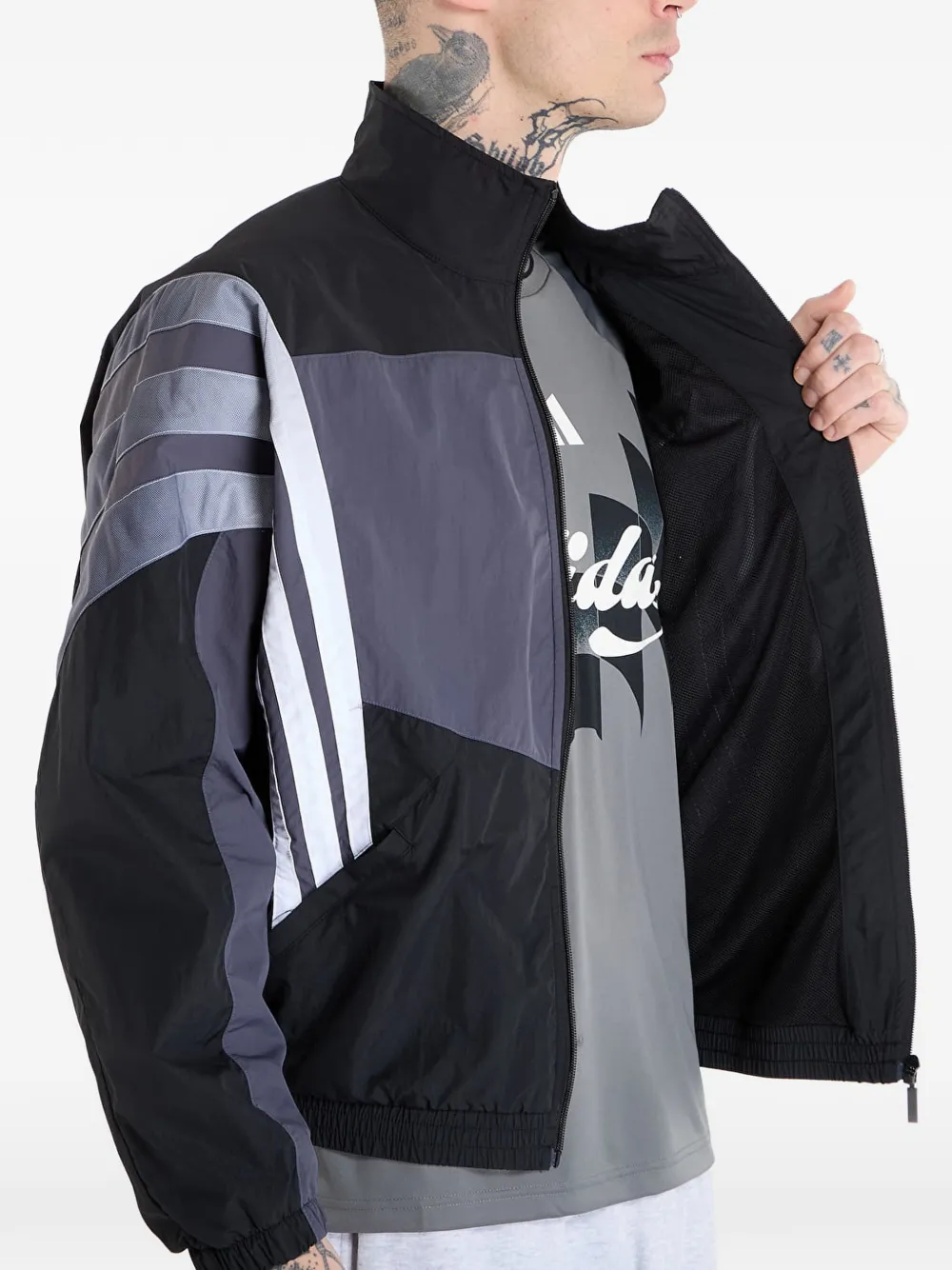 adidas Santiago trainingsjack Zwart