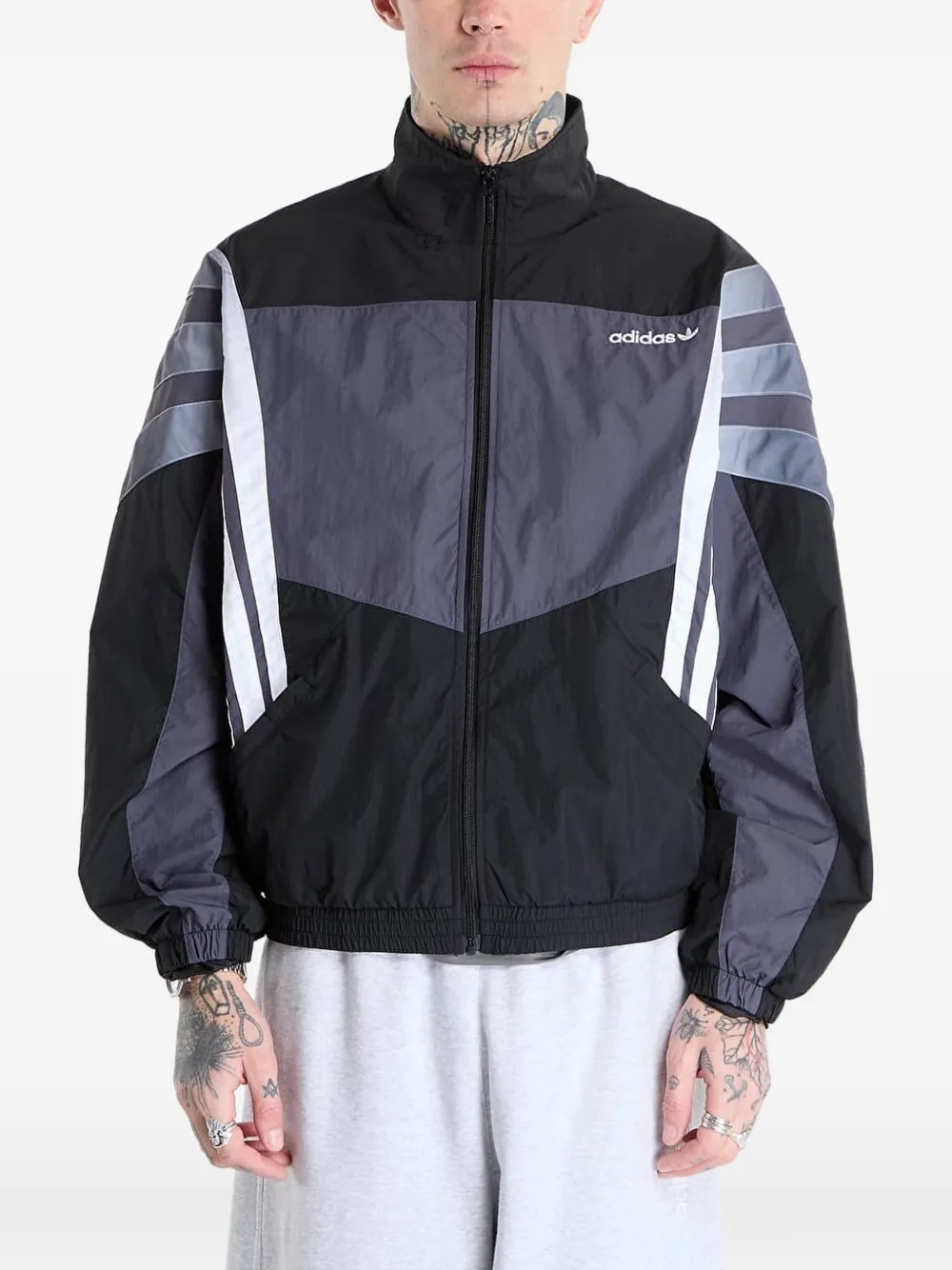adidas Santiago trainingsjack Zwart