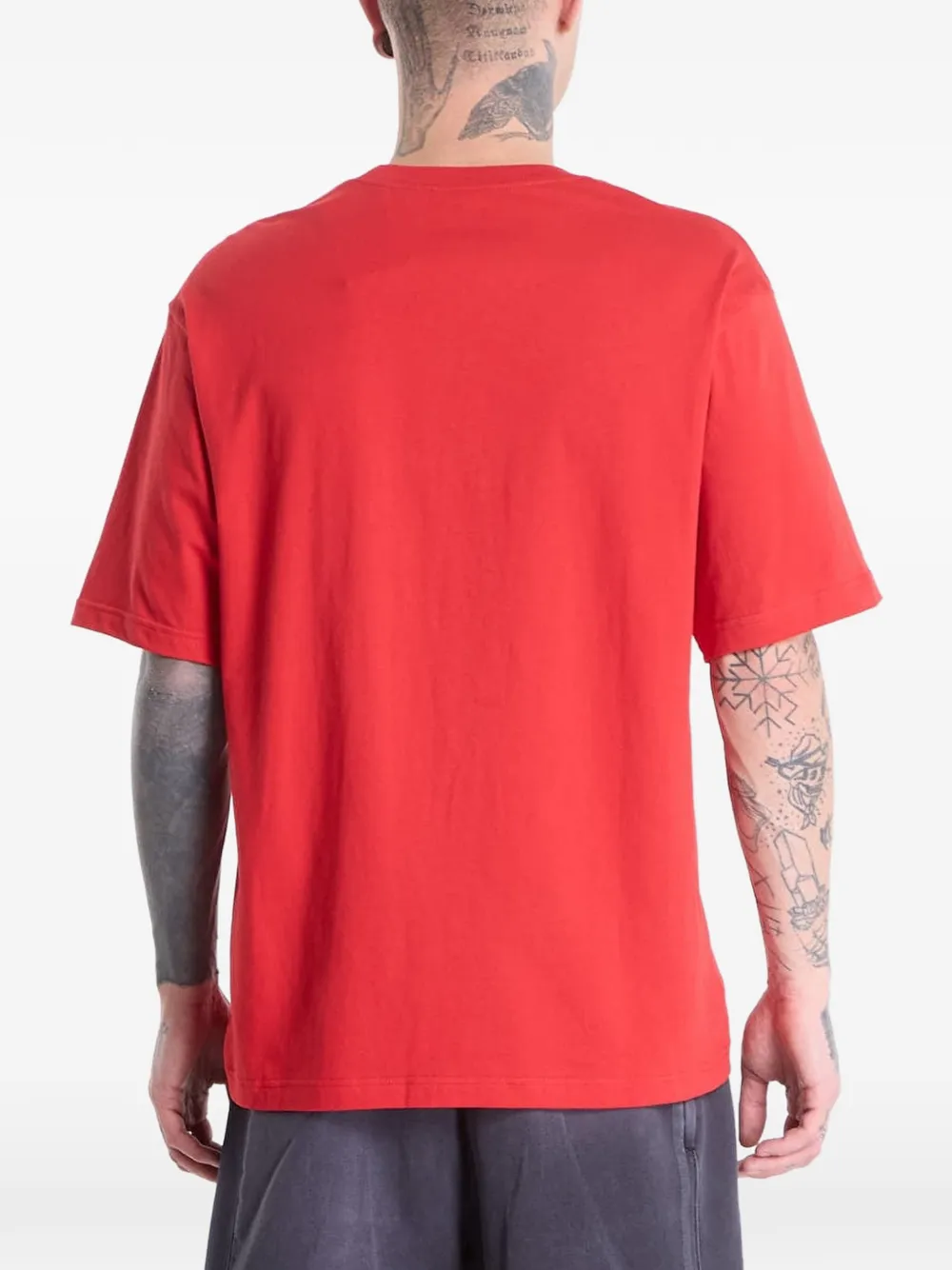 Jordan Brooklyn T-shirt met print Rood