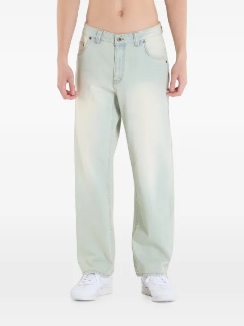 dime Ausgeblichene Jeans mit lockerem Schnitt