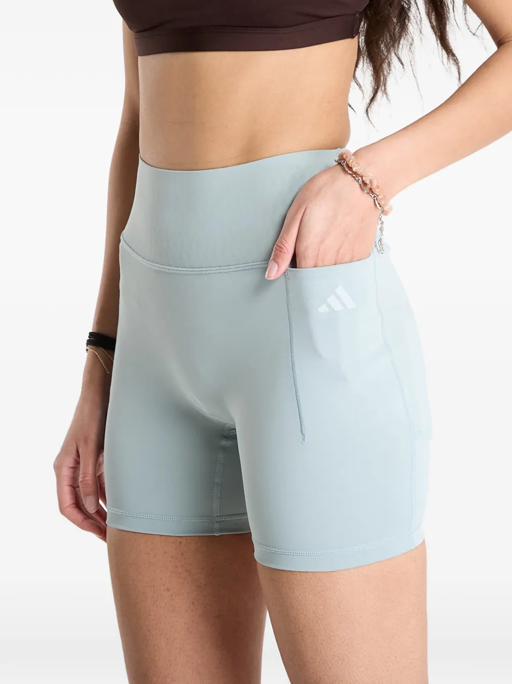 adidas Optime Power shorts Groen