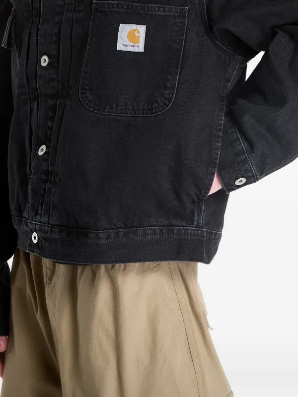 Carhartt WIP Belmar デニムジャケット | ブラック | FARFETCH JP