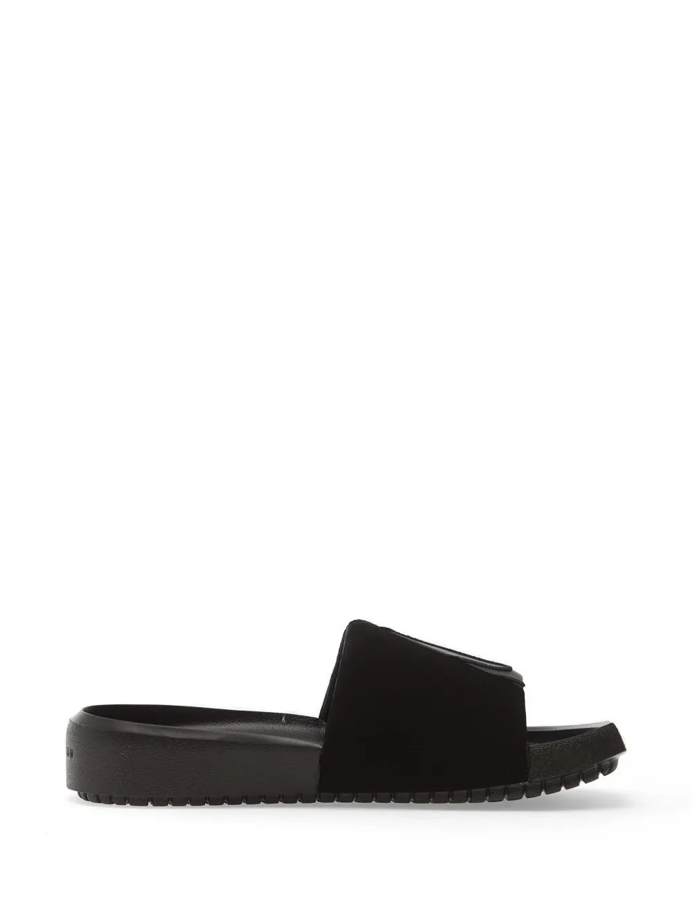 Jordan Nola logo-embossed slides - Black
