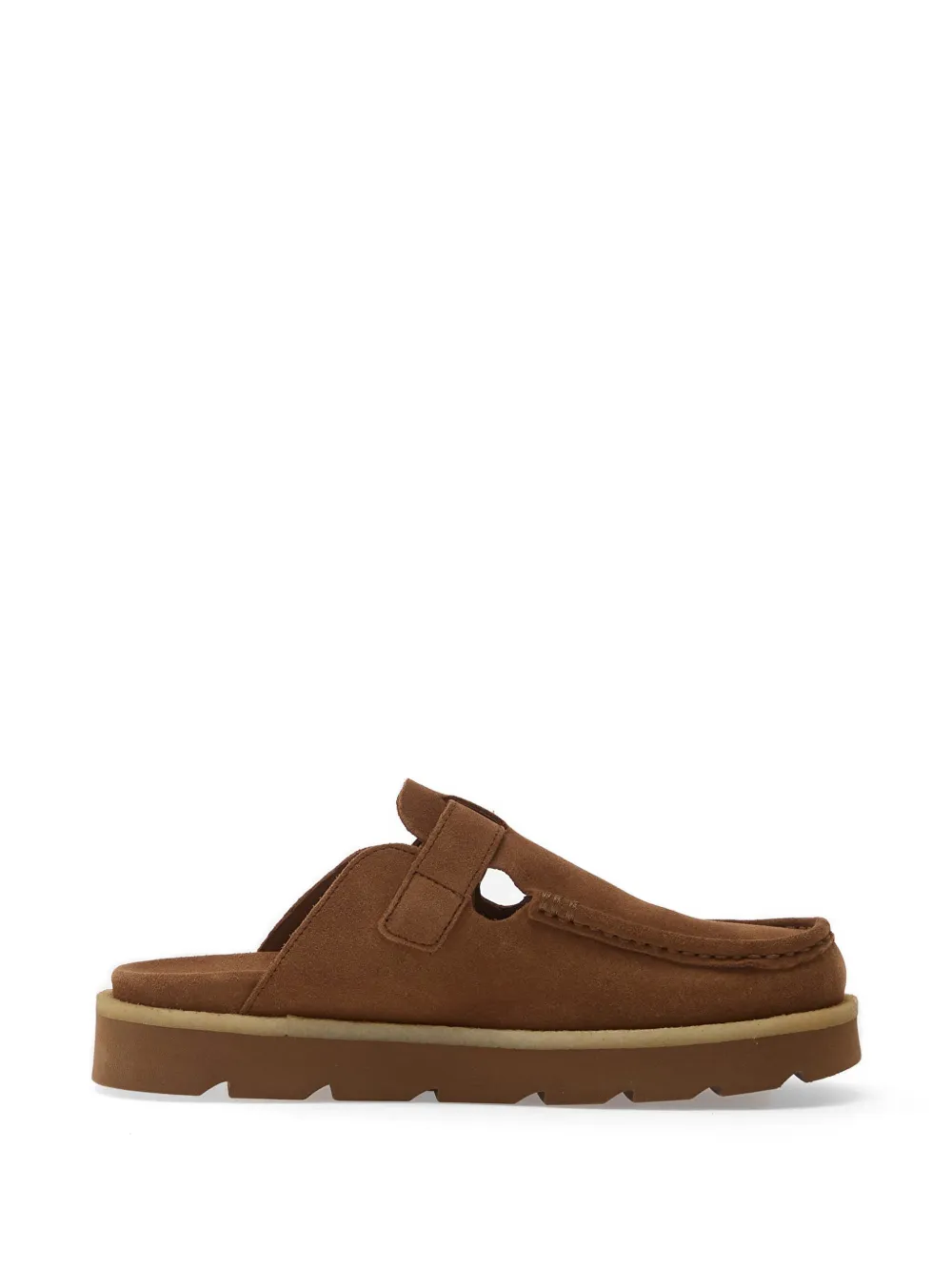 Clarks Originals Meare Mocc buckle-fastening sneakers - Braun