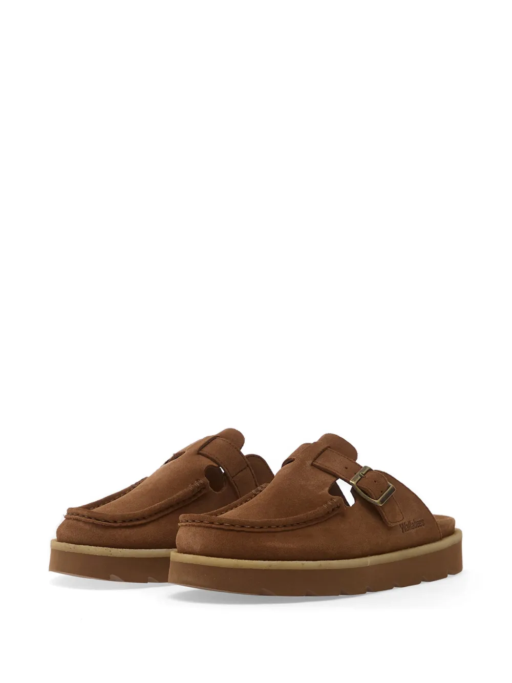 Clarks Originals Meare Mocc buckle-fastening sneakers Bruin