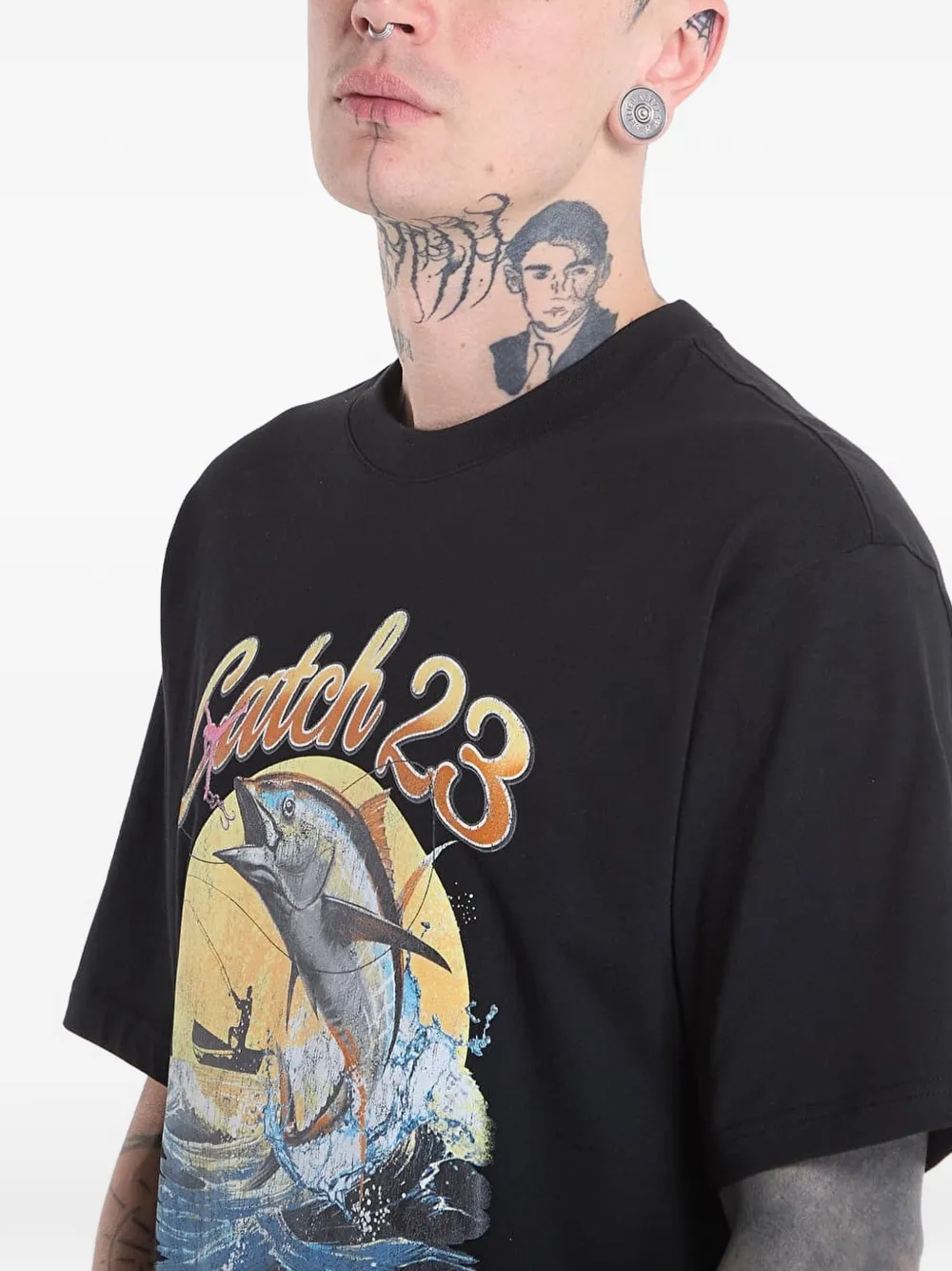 Jordan T-shirt met grafische print Zwart
