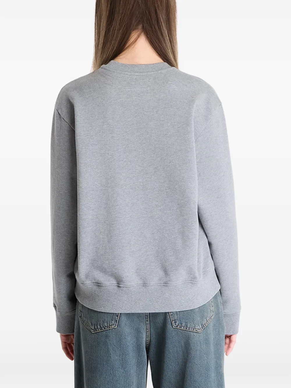 MM6 Maison Margiela Sweater met logoprint Grijs