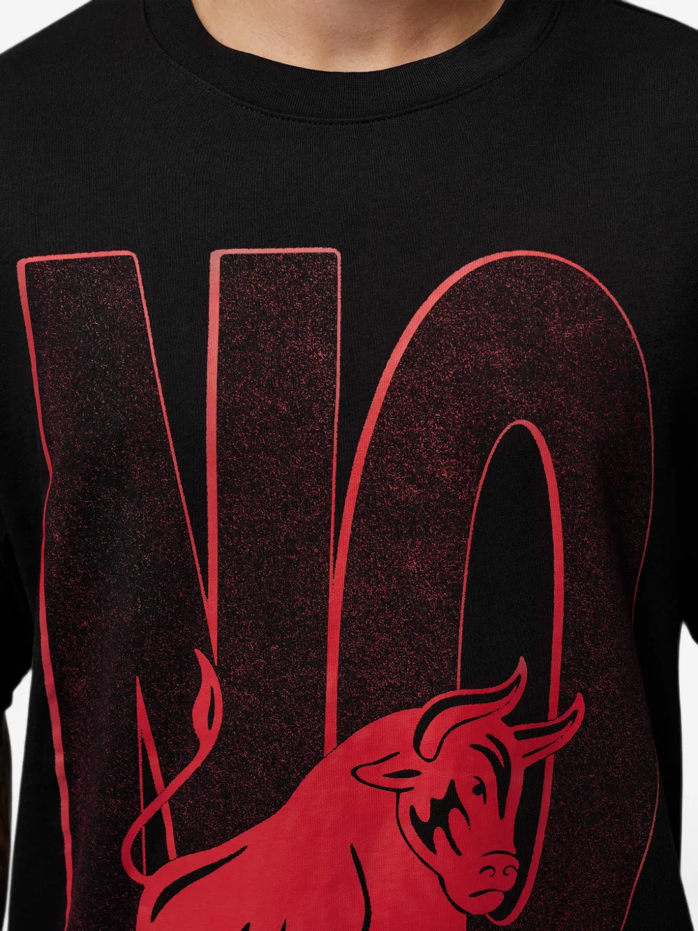 Jordan T-shirt met grafische print Zwart