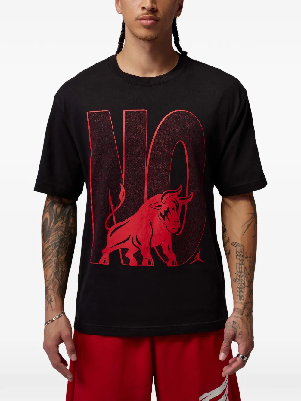 Jordan T-shirt con grafica - Nero