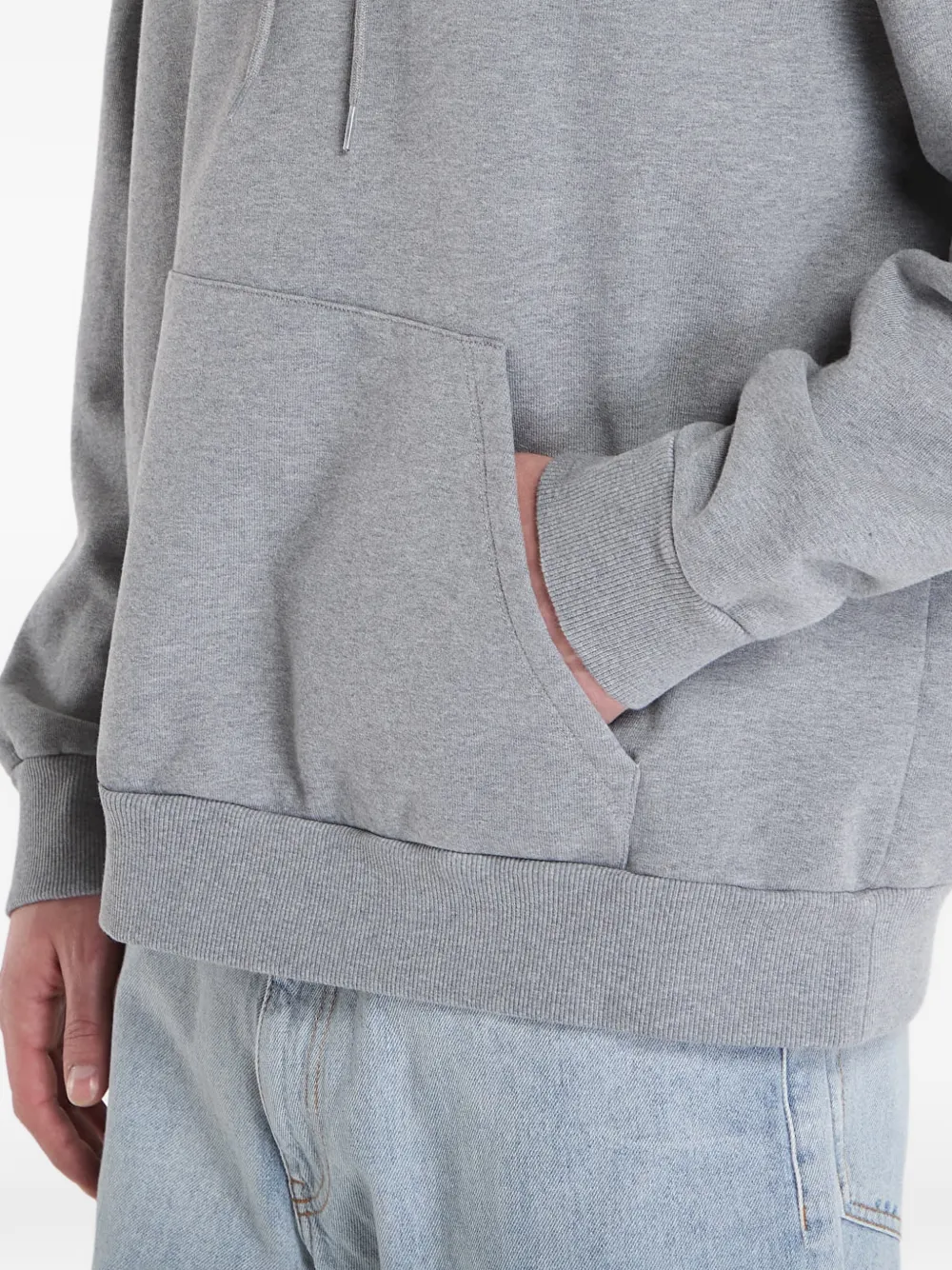 MM6 Maison Margiela Hoodie met logoprint Grijs