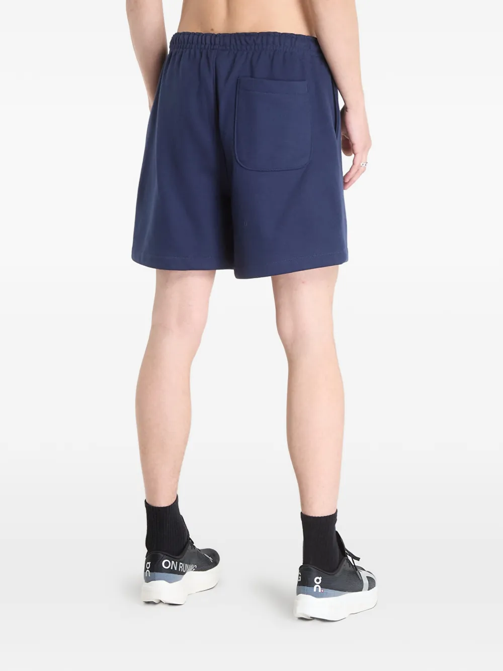 The North Face Redbox fleece shorts Blauw