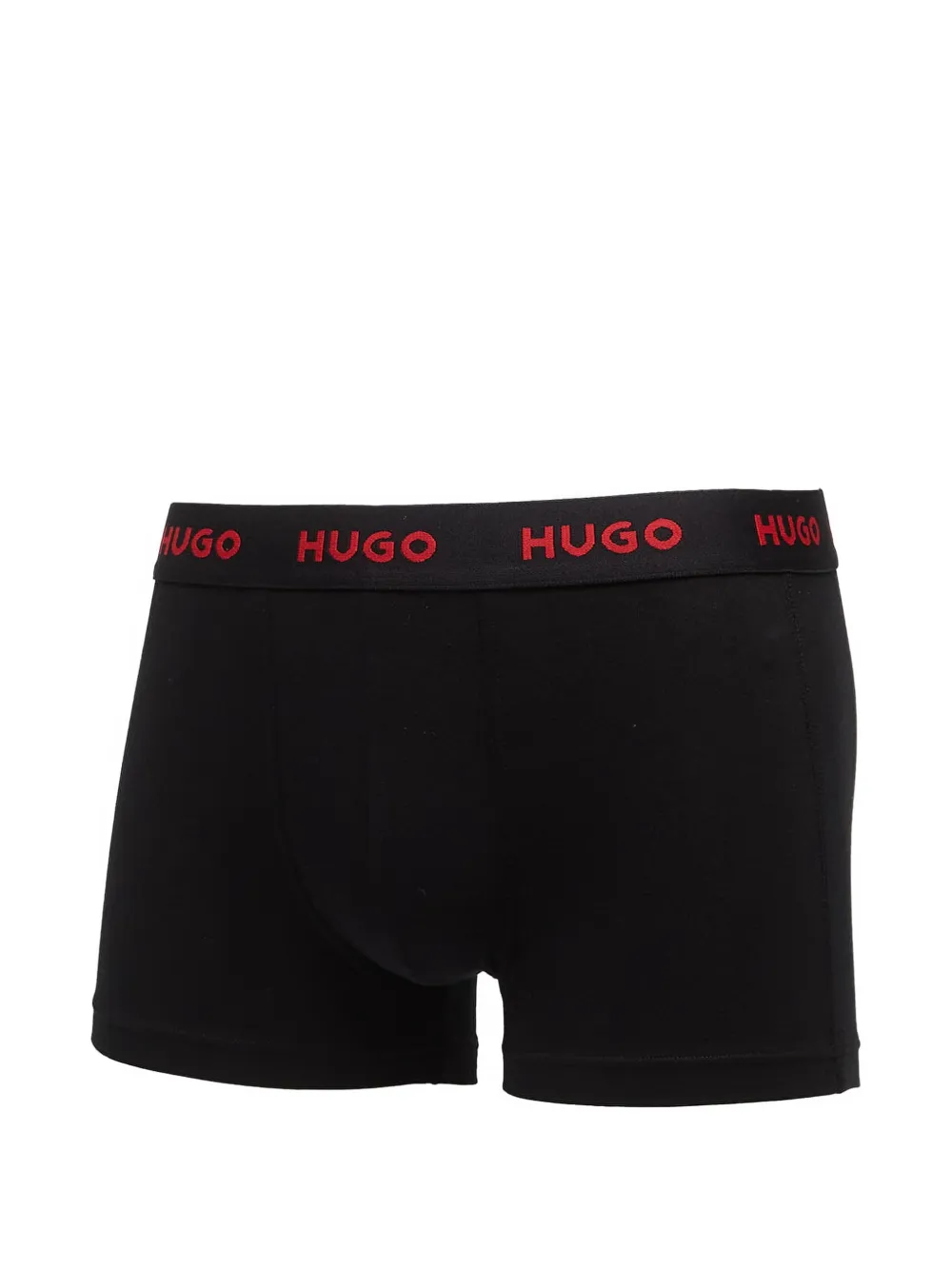 HUGO Boxershort met logoband Zwart