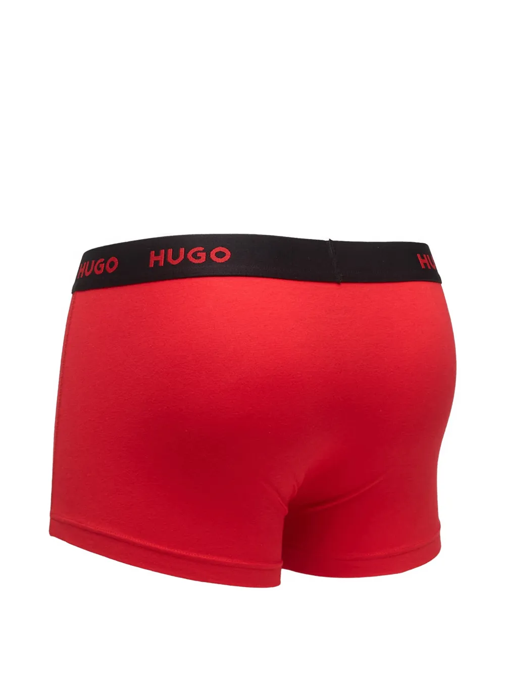 HUGO Boxershort met logoband Zwart