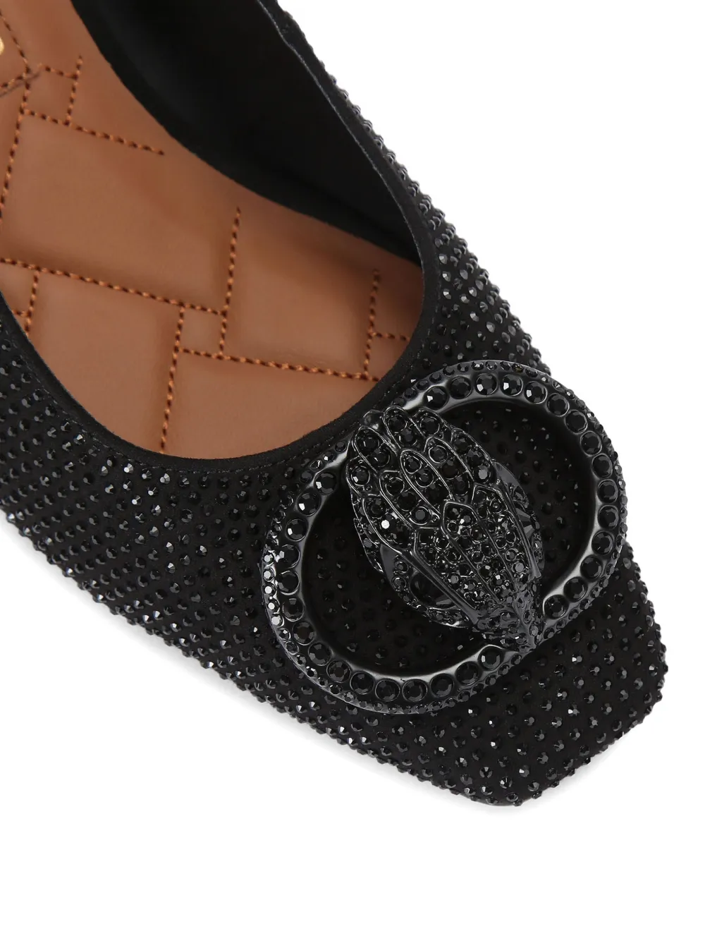 Kurt Geiger London Chelsea pumps verfraaid met kristallen Zwart