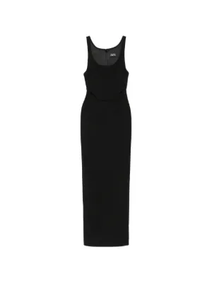 Pleats Please Issey Miyake Vestido Midi Sem Mangas Com Pregas