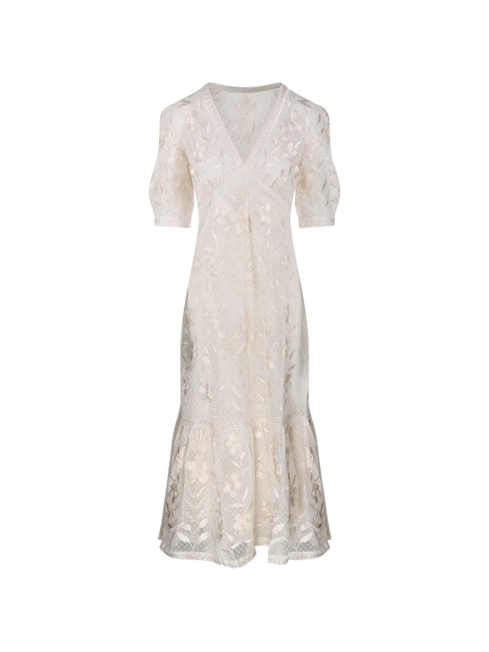 Antik Batik Carioca maxi dress - White